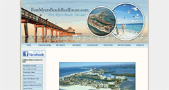 Desktop Screenshot of fortmyersbeachrealestate.com